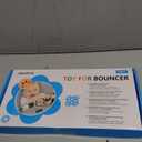 Baby Bjorn Bouncer Toy Bar, Toy for Baby Bouncer Soft & Bliss, Easy to Attach and Remove, Child-Friendly Materials, Exciting Design for Curious Babies, Black and White Flowers