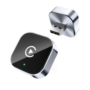 2026 Upgraded Wireless CarPlay Adapter - Fast Auto-Connect, Stable Connection, Mini Size Plug & Play Adapter for iPhone & Android Auto Compatible Cars