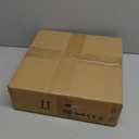 10X Rectangle Magnifying Glass with Light and Stand, 24" Flexible Gooseneck 3-in-1 Floor Lamp, 5 Color Modes Stepless Dimmable, LED Lighted Hands Free Magnifier for Reading Crafts Painting Close Work (Black)