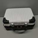 Men's Heated Jacket with Battery Pack, 10-Zone Electric Heating Jackets, Windproof Insulated Coat, Detachable Hood (Large, Black)