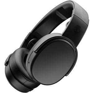 Skullcandy Crusher Wireless Bluetooth Headphones with Multi-Sensory Bass, Noise Isolating Over-Ear Fit, Up to 50 Hours Battery, Microphone for iPhone Android (Black)
