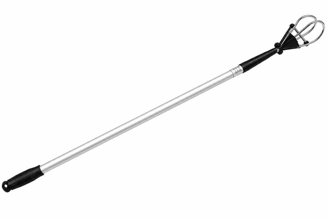 Grabber Tool with Metal Claw, Silver/Black
