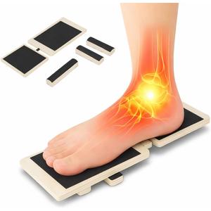Adjustable Balance Board for Ankle & Foot Strength Single-Leg Stability Trainer for Balance, Mobility, Calf Flexibility & Core Control Foot Exercise Equipment for Home, Office, Gym & Rehab