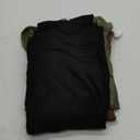 Huukoay T-Shirt 2XL 4 Pack Black White Green Brown