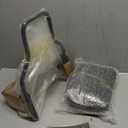 AUFER Detachable Upright Passenger Backrest Sissy Bar With Back Rest Pad Compatible With For Touring Road King Street Glide Electra Glide Road Glide FLHR FLHX FLHT FLTR 19972008（Black）