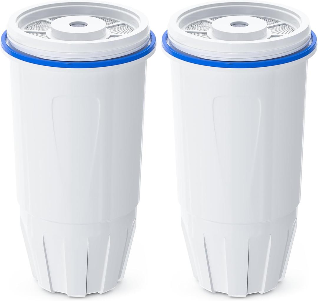 Water Filter Replacement by NUTTUTO Compatible with Zero Pitcher and Dispensers, for ZR-001, ZR-017 ZP-006 ZD-013 ZS-008, Multistage Filtration System to Reduce Lead, TDS, PFOA/PFOS, Chlorine, 2 Packs