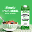 Califia Farms - Organic Unsweetened Almond Milk, 32 Oz (Pack of 6), Dairy Free, Vegan, Plant Based, Keto, Vegan, Gluten Free, Non GMO, USDA Organic
