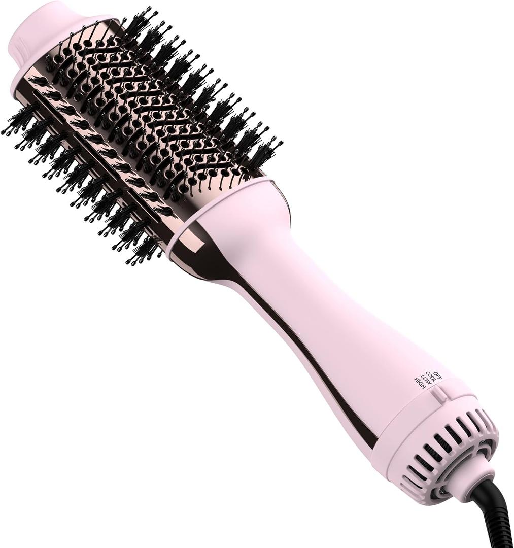 Umeely Hair Dryer Brush Blow Dryer Brush in One, Upgraded 4 in 1 Hair Dryer and Styler Volumizer with Negative Ion Anti-frizz Ceramic Titanium Barrel Hot Air Hair Straightener Brush