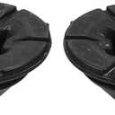 X AUTOHAUX 2 Pcs Black Rear Upper Suspension Coil Spring Insulator No.52691SNAA01 for Honda Civic 2006-2011