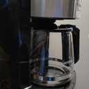 12-Cup Programmable Coffee Maker, Regular & Strong Brew Drip Coffee Machine for Home and Office, Glass Carafe, Pause & Serve, Auto Shut Off, Gray & Stainless Steel (Black)