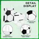 3 x Colodeol 8 Pcs Soccer Themed Party Gift Bags with Handles – Soccer Party Favor Bags, Paper Goodie Bags Treat Candy Bags for Kids Adults Soccer Party Supplies