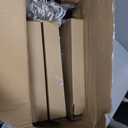 OUSHENG 3 Pack LED Outdoor Christmas Tree Light Show Decorations, Outside Lighted Cone Xmas Decor with Star Toppers for Yard Porch Backyard Patio, 4 Colors, 4ft 5ft 6ft