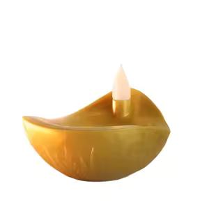 3 inch Floating Candles 36 Packs Gold Floating Candle for Centerpieces 8-9 Hours Floating Candles 3” Water Candles for Cylinder Vases, Pool, Wedding, Mother's Day
