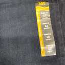Lee Women's Legendary Mid Rise Straight Leg Jean Nightshade 12 Short
