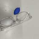 Blue Light Blocking Glasses - Fashion Square Eyeglasses, Anti UV Ray Computer Gaming Glasses Blue Blockers for Women/Men (Transparent)