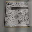 Recipe Binder with Plastic Sleeves, Full Page Cards and Dividers, Recipe Binder 8.5x11 3 Ring, Blank Recipe Book Binder to Write in Your Own Recipes (Grey Veggies)