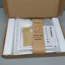 Forbena Corner Bathroom Counter Organizer, 2 Tier Bathroom Organizer Countertop, Small Bathroom Sink Top Trays Corner Shelf Stand for Makeup Vanity Perfume Skincare Decor Storage (White and Gold)