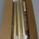 SIMEWIN Heavy Duty Curtain Rods - 48 to 84 Inch Gold Rods for Bedroom, Living Room, Patio, Kitchen, Farmhouse - Adjustable with Diamond Finials