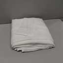 Aquazolax Small Door Sheer Window Curtains Panel - Voile Rod Pocket Transparent Half Curtain for French/Front Glass Door Windows with Tieback - 1 Panel, 25W x 40L, White