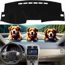 Dashboard Cover Mat for to-yota Corolla 2009 2010 2011 2012 2013 Accessories Dash Cover Dash Mat Sunshade Glare UV Rays Protector