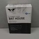 BIGBATBOX Wooden Bat House for Outdoors - Clean Your Backyard from Mosquitoes - Proven Box Kit to Attract Bats