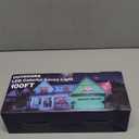 100FT Permanent Outdoor Lights, IP67 Waterproof for House Roof, Holiday, Party, Daily Lighting, Smart RGB Outdoor Lights with Remote APP Control & DIY Scenes