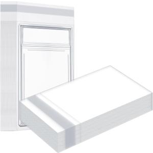 Marspark 300 Pcs Graded Card Sleeves Resealable Card Sleeves Universal Fit Protective Slab Bags Compatible with SGC and More Soft Polypropylene Prevents Scratches,Scrapes Etc