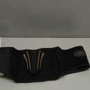 Enthra Copper Back Brace - Relief from Lower Back Pain, Unique SVA System for Proper Posture, Enhanced Ergonomic Pad with 10X Compression Support, Breathable and Comfortable Fit for Men and Women (Medium, Black)