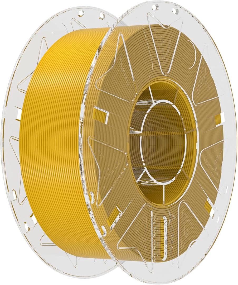 Creality PLA Filament 1.75mm for K2 Plus Combo, RFID 3D Printer Filament PLA for High Speed 30-600mm/s, 1kg(2.2lbs)/Spool Hyper PLA Filament Support CFS, Fits for Most 3D Printers(Gold)