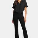 NYDJ womens Barbara Bootcut Jeans (Black, L)