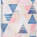 2 x Mead Spiral Notebooks, 1 Subject, College Ruled Paper, 70 Sheets, 10-1/2" x 7-1/2", Shape It Up, Design May Vary, 3 Pack (38191) (Assorted)