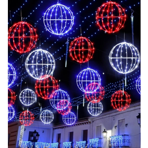 Leinuosen 4th of July Decorations Outdoor 6 Pack Red White Blue Ball String Light 7.87" LED Patriotic Hanging Garden Sphere Foldable Metal Frame Globe for Independence Day Party Leinuosen 4th of July Decorations Outdoor 6 Pack Red White Blue Ball String Light 7.87" LED Patriotic Hanging Garden Sphere Foldable Metal Frame Globe for Independence Day Party