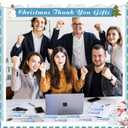 Tondiamo Thank You Keychain Gifts Bulk Christmas Inspirational Employee Appreciation Gift for Coworkers Staffs Team Teacher