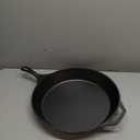 Lodge 15 Inch Cast Iron Pre-Seasoned Skillet  Signature Teardrop Handle - Use in the Oven, on the Stove, on the Grill, or Over a Campfire, Black