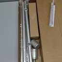 5/8” Diameter Curtain Rods 30-90 Inch, for 30-84 Inch Windows, Adjustable Splicing Silver Curtain Rods for Windows with Brackets, Window Rod Long Small Curtains Rod