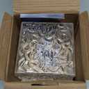 RICHMYC Ocean Wave Projector Light, 16 Colors Gradual Rotating Water Lamp with Remote Control, Beach Decor Sea Themed Northern Lights Projector for Office Bedroom Bar Restaurant(Plug in 4.7in)