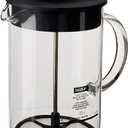 Bodum, Latteo Manual Milk Frother, 8 Ounce, Black