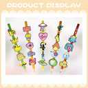40 PCS Pencil Topper Decorations for Kids,Pen Toppers,Cute Pencil Charms Bulk,Pencil Clips Random Gifts for Elementary Students,Classroom Prizes Classroom Gifts for Students