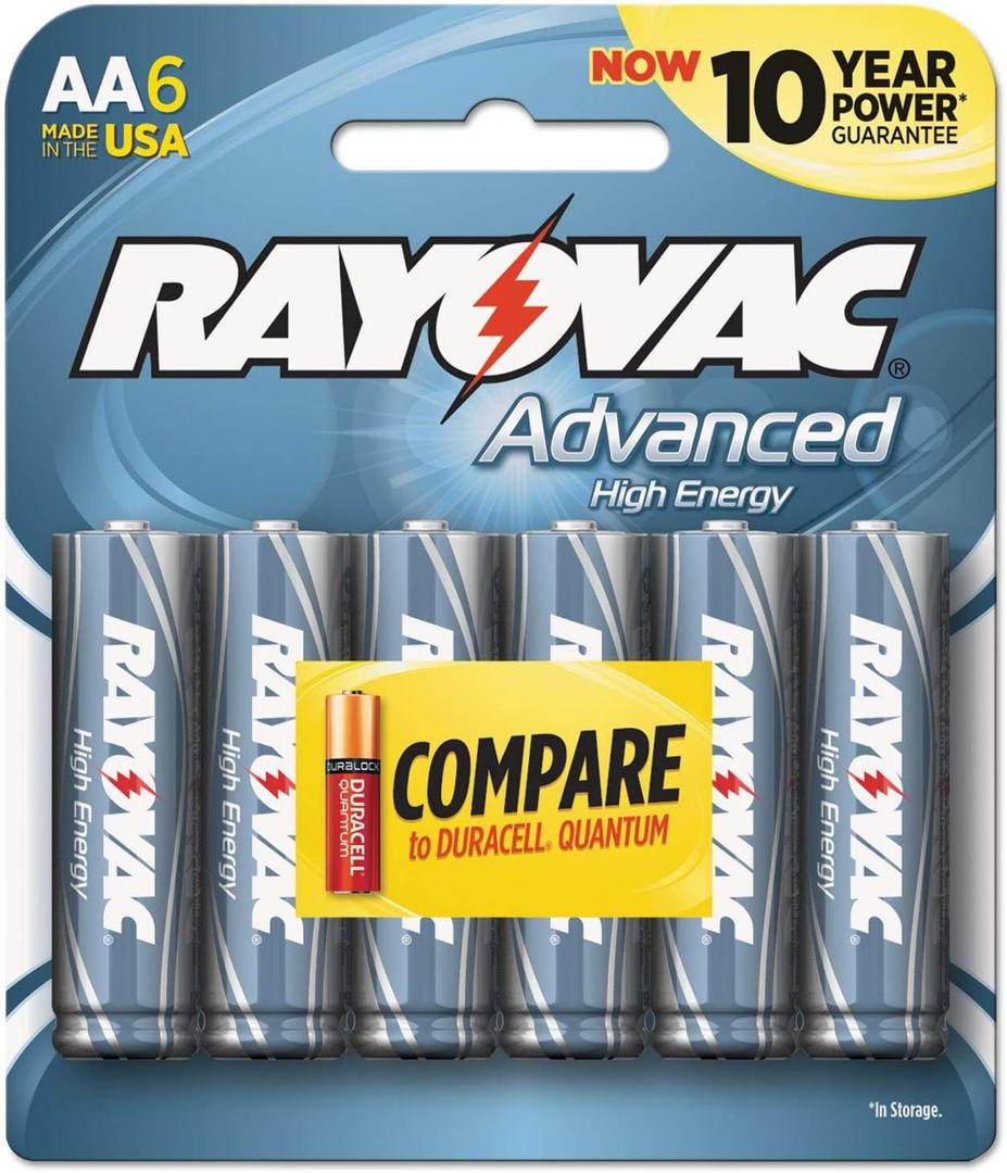 RAY8156FUSK - Alkaline High Energy Batteries