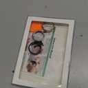 3 Pack Cover Compatible with Oura Ring Gen 4/Oura Ring Gen 3 Horizon/Heritage, Support Charging with Cover on, Anti-Scratch TPU Protector for Men Women (Size 8, Black+Silver+Gold)