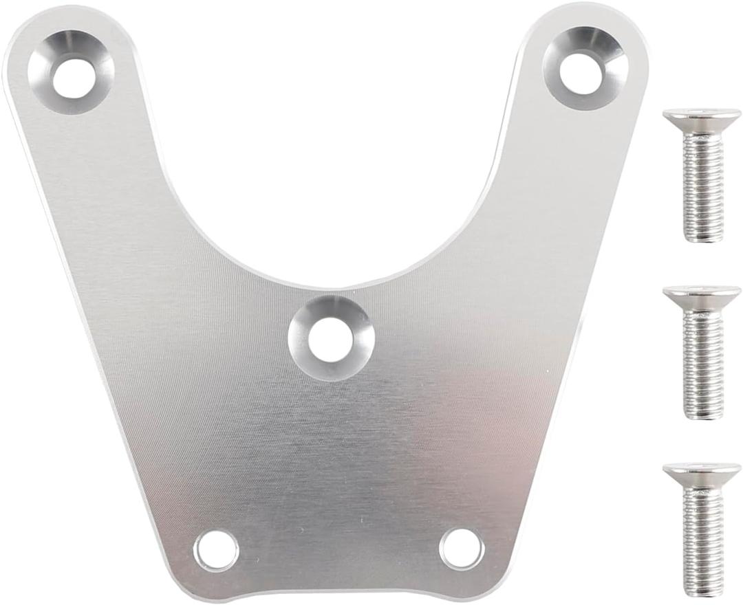 Topteng LS Gen III Gen IV Timing Chain Tensioner Drill Template Adapter fit for GM 1999-2008 LS Engines LQ4, LQ9, LM7, LR4, L59, LQ9 - Aluminum Tool for Gen III to Gen IV Upgrade