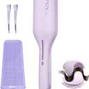 Curling Iron Hair Crimper Waver - NOVUSPRO Curling Wand, Ionic Deep Waver Hair Curler Tool with Ceramic 2 Barrel for Women, Anti-Scald, Easy to Use