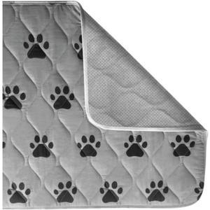 Mr. Peanut's Washable Pee Pads for Dogs 3 Pack Reusable Puppy Pet Training Pads Waterproof Super Absorbing Pet Carrier Protector Mat (18" x 10")