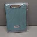 Clipboard with Storage, Plastic Clipboards 8.5"x11" with Pen Holder, High Capacity Nursing Clipboard Folder, Side Opening Storage Clip Board for Office Work Nurses Teachers (Grey Green)