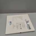 POPRUN 2026 Planner - 2026 Recycled Weekly Planner [Italian Regenrated Leather - Medium Size 8.5'' x 10.5''] - 2026 Weekly Planner with Hourly Schedule, Monthly Tabs-26-WERK7-BGY - Black Grey