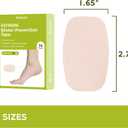 2 x Bukihome Extra Large Moleskin Pads for Blisters – 14 Count Adhesive Moleskin for Feet, Shoes, Toes, Heels – Strong Stickiness & Friction Relief Protection