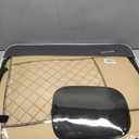 Full Coverage Leather Car Seat Covers Full Set,Waterproof Seat Covers for Cars,SUVs Trucks, Car Seat Cushion,Car Seat Protector with 5 Seats (Black, Full Set(Front and Rear-5 Seats))