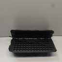 Hiflora 18 Pack Under Bed Blockers for Pets – Easy to Install Black Plastic Under Couch Blocker (6.5" H x 14.5" L) – Prevents Dogs, Cats, Toys from Getting Under Sofa or Furniture