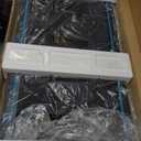 Walking Pad Treadmill, 6.2MPH Under Desk Walking Pad with 10% Incline, Treadmills for Home with Double Frame, 2.75HP Brushless Drive, 12 HIIT Programs, Remote Control, 350LBS Capacity (Black-Blue)