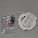 Refrigerator Water Line Kit Connection and 1/4 Compression Ice Maker Installation Kit,1/4" OD Tubing with Quick Connect for Fridge IceMaker RO Systems Water Filters Faucet,+Feed Water Adapter 25ft